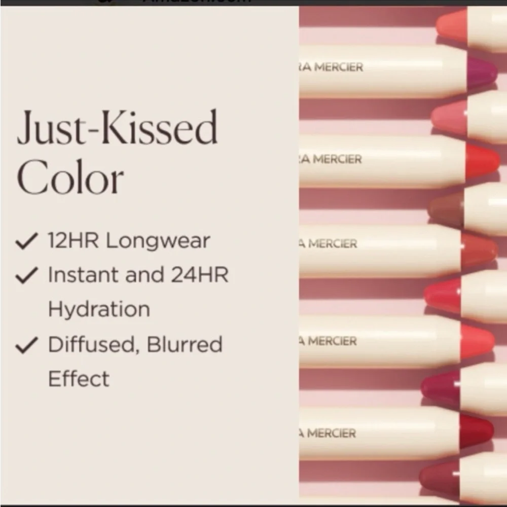 laura mercier Petal Soft Lipstick Lip Crayon in 323 Maia BNIB